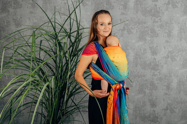 Woven wrap LennyLamb - Rainbow Symphony