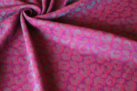 Chusta tkana Yaro Pussycat Duo Fuchsia Violet Turkis Tencel 