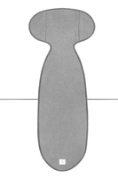 Antypotowa wkładka fotelikowa Simple Wool 15-36 G2