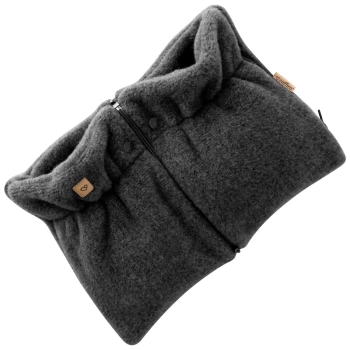 Zaffiro - Stroller Hand Muff Made of Natural Premium Sheep Wool - Anthracite