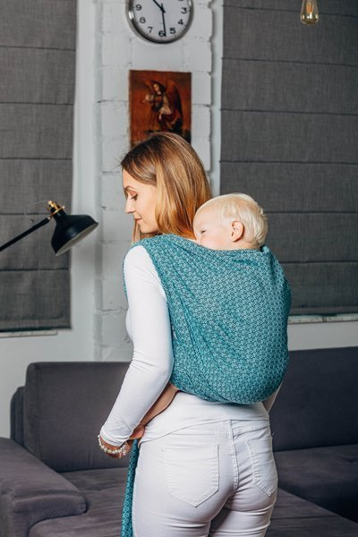 Chusta tkana LennyLamb - Little Love Amazonit