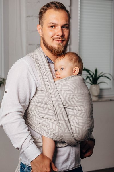 Chusta tkana Lenny Lamb - Alabaster