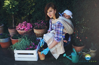 Chusta tkana Little Frog Krzemień