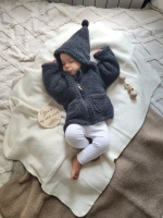 Zaffiro - Oslo Cotton Blanket 75x100, ecru