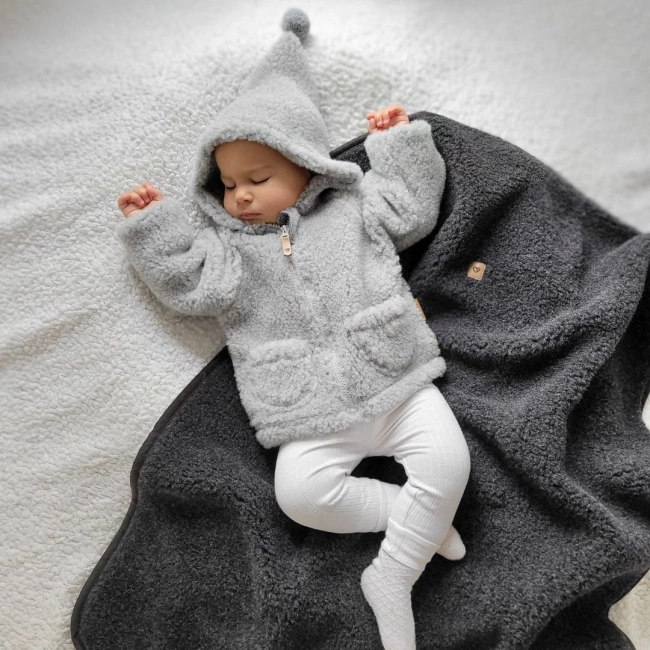 Zaffiro - Wool Blanket Browm