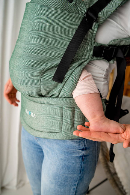 Nosidło Kavka MultiAge -Jungle Herringbone Bamboo 