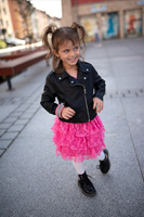 Opaska odblaskowa Kinder Hop Flash - Truskawkowa