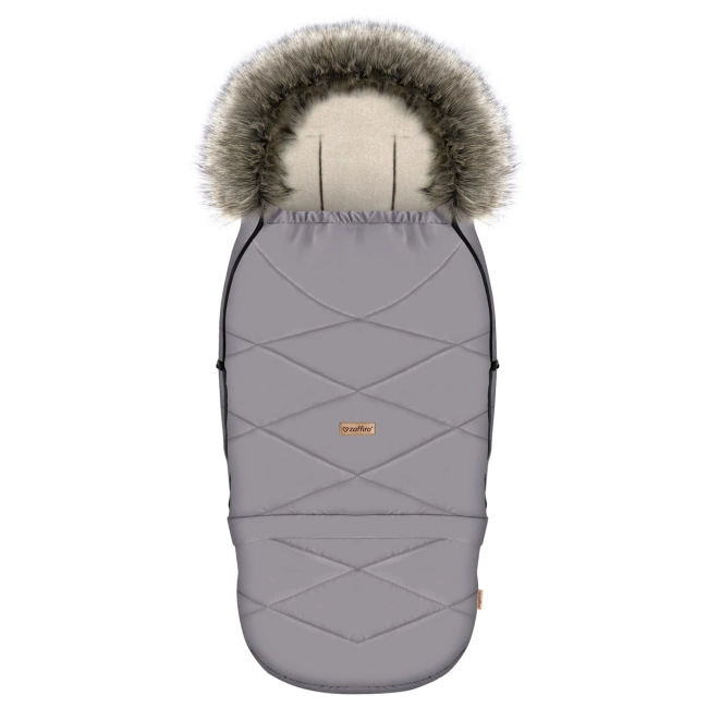 Zaffiro - Aspen GrowUp Wool Sleeping Bag - Steel Grey
