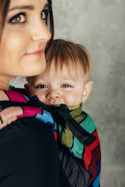 Lenny Lamb Baby carrier: LennyUpGrade Carousel of Colors