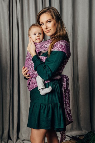 LennyHybrid Half Buckle Carrier - Lotus Purple