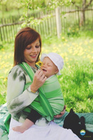 Chusta tkana Little Frog - Tsavoryt