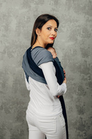 Moja pierwsza chusta - LennyLamb Azuryt