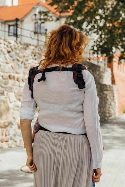 Nosidełko LennyLamb LennyGo - Big Love Auburn