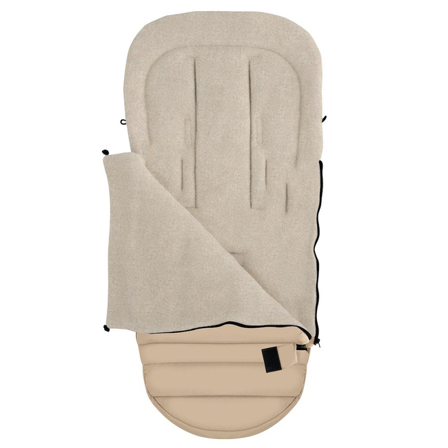 Zaffiro - Aspen iGrow Winter Footmuff with Premium Sheep Wool Vanilla