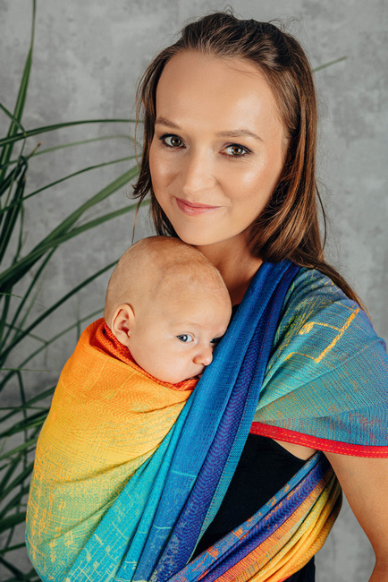 Woven wrap LennyLamb - Rainbow Symphony