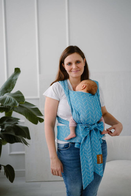 Nosidełko Kavka Handy Pro: Marina Braid (Cotton/Linen/Bamboo)