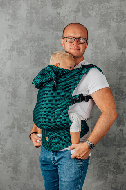 Baby carrier LennyGo Basic Line - Jade Baby Size