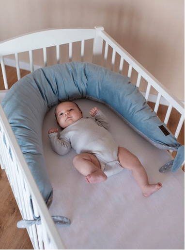 Kinder Hop Wally 3 in 1 - pillow for sleeping and breastfeeding: Blue