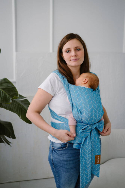 Nosidełko Kavka Handy Pro: Marina Braid (Cotton/Linen/Bamboo)