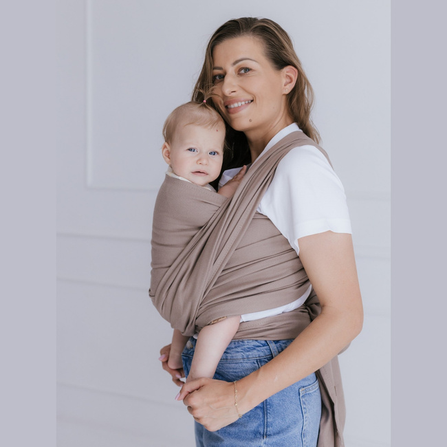 Woven wrap Zaffiro Be Close - Roma: Latte