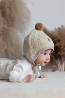 Zaffiro - Tulip Hat 100% Wool – Lamb M (6-12m) Anthracite
