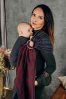 LennyLamb Ring Sling - Deco Maroon Moss