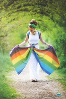 Chusta tkana Little Frog - Jazzy Aura