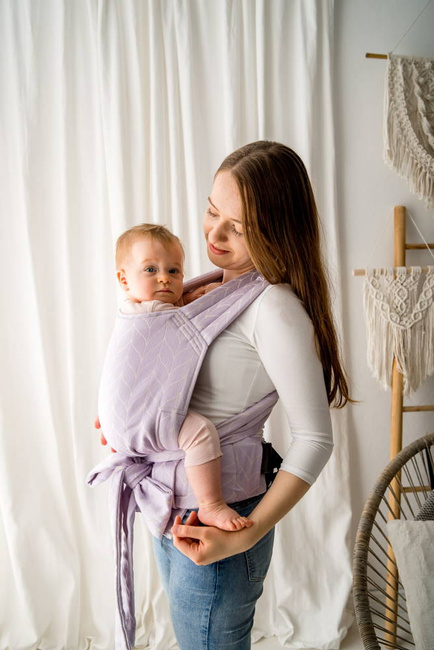 Half Buckle Kavka Handy: Lilac Braid Bamboo