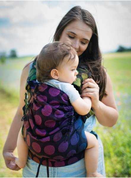 Nosidełko Kinder Hop Multi Soft: Dots Rainbow
