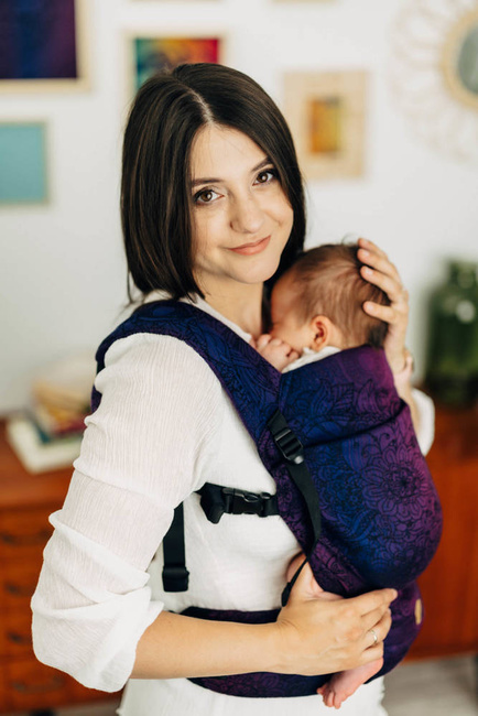 Nosidło LennyLamb LennyLight  -Dzikie Wino Bouquet