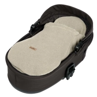 Zaffiro - Śpiworek Mini 0-18 miesięcy Wełna Premium - Sierra Beige