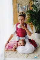 Chusta tkana Little Frog - Rubin