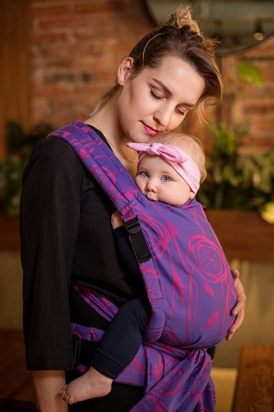 Nosidło Hybrydowe EverySlings Click&Tie Moonid Princes 