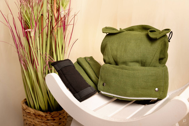 Nosidełko EverySlings - MiMi 2.0 soLinen Summer Grass