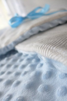 Ocieplany kocyk z chusty