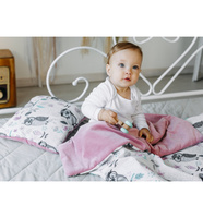 Kocyk Minky (Mądre Sowy) 80cm x 100cm