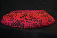 Chusta tkana Yaro Slings - Ava Trinity Black Sangria Rainbow Wool