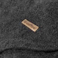 Zaffiro - Woolen wrap 0-12m Sierra Anthracite