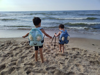 Plecak dziecięcy - Travel Bear Aquamarine