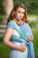 Chusta tkana EverySlings Babyheart Polarberry