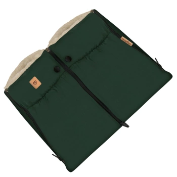 Zaffiro - Stroller Hand Muff Nordico - Bottle Green