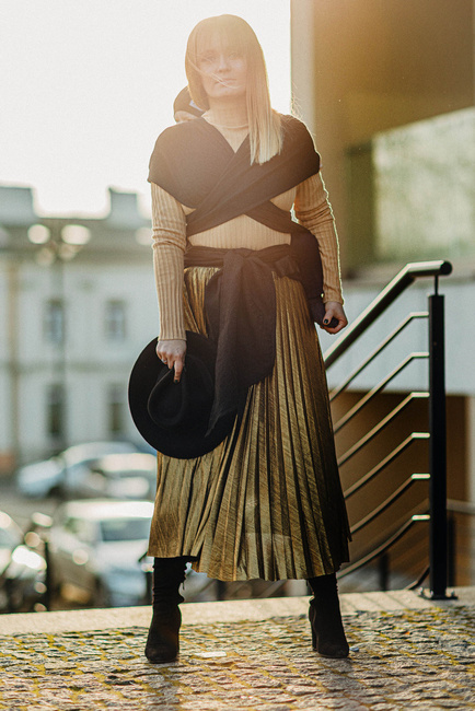 Nosidło hybrydowe LennyLamb - Pawi Ogon - Pitch Black