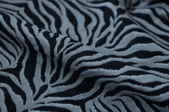 Woven Wrap Yaro Tiger Ultra Navy Grey Alpaca