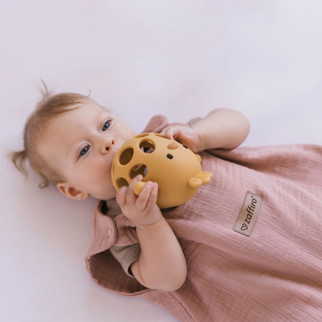 Zaffiro - Zaffiro Full Muslin Sleeping Bag 0.5 TOG 0–6m  - Baby Pink