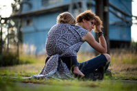 Chusta kółkowa/Ring Sling EverySlings fLOVEr Dark