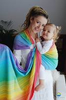 Chusta kółkowa Little Frog - Daisy Agat