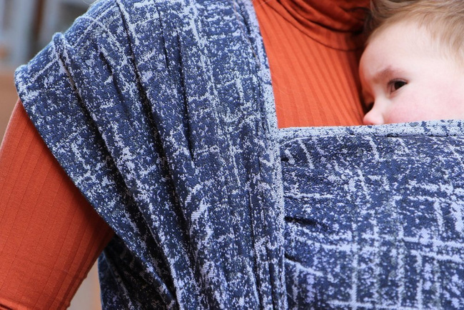 Ring Sling Yaro Sparkling Ultra Navy Grey Repreve