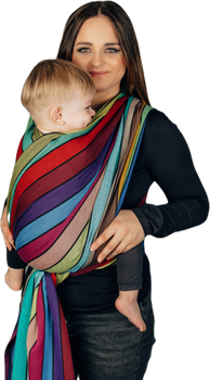 Woven wrap LennyLamb - Carousel of Colors
