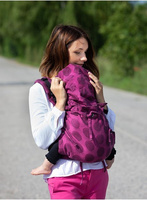 Kinder Hop Multi Soft Carrier: Dots Pink