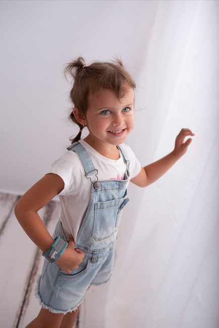 Opaska odblaskowa Kinder Hop Flash - Zielona